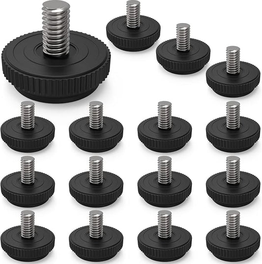 ONEHOME 16 Pack 5/16-18 Stainless Steel Adjustable Threaded Furniture Leg by ONEHOME