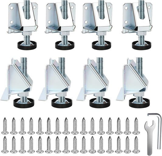 Heavy Duty Leveling Feet, 8 Pack Adjustable Furniture Levelers by Celuisiva