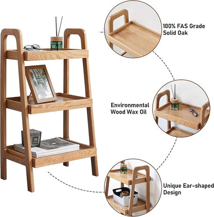 100% Solid Oak Sofa Table - Image 4