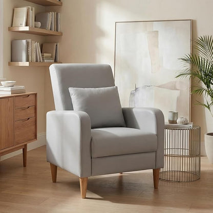 COLAMY Mid-Century Modern Upholstered Accent Chair by COLAMYHOME