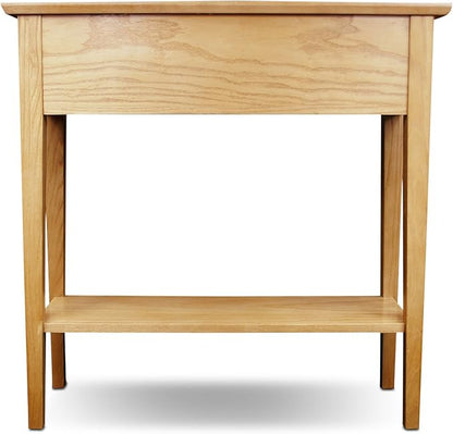 Leick Home Mission Console Table, Solid Wood, 2 Drawers, Bottom Display Shelf - Image 3
