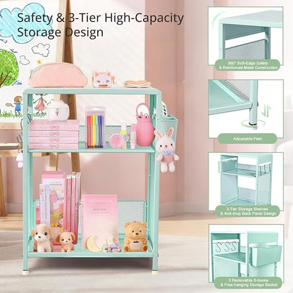ECOLOVI Kids Nightstand 19in High - Image 7