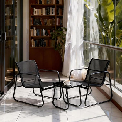 DUMOS 3 Piece Patio Furniture Set，Outdoor Patio Furniture Set - Image 7