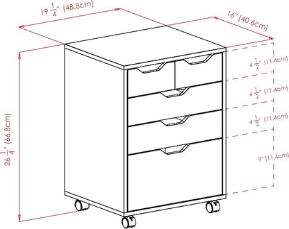 Winsome Halifax Mobile Storage Cabinet - Image 3