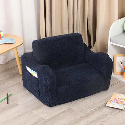 MOMCAYWEX Kids Sofa, 2-in-1 Flip-Out Foam Couch - Image 4