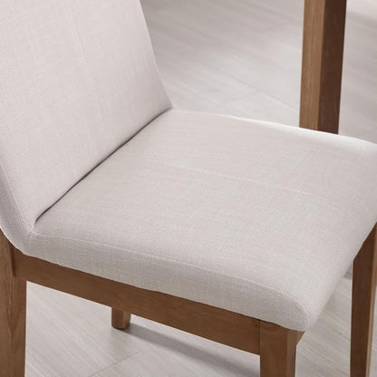 Farmhouse Wooden Dining Chairs - Image 6
