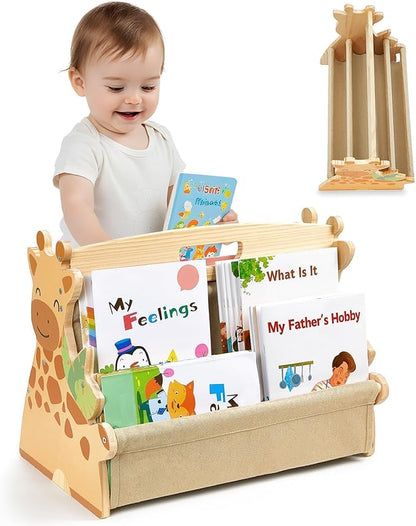Toddler Bookshelf Double-Sided by Unknown