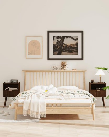 Veegle Nightstand, Modern Bedside Table - Image 6