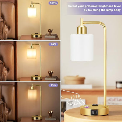 Innqoo Industrial Gold Table Lamps - Image 5