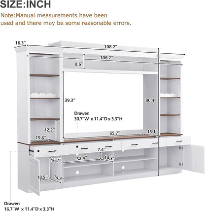 Merax Modern 4 Piece TV Stands - Image 2