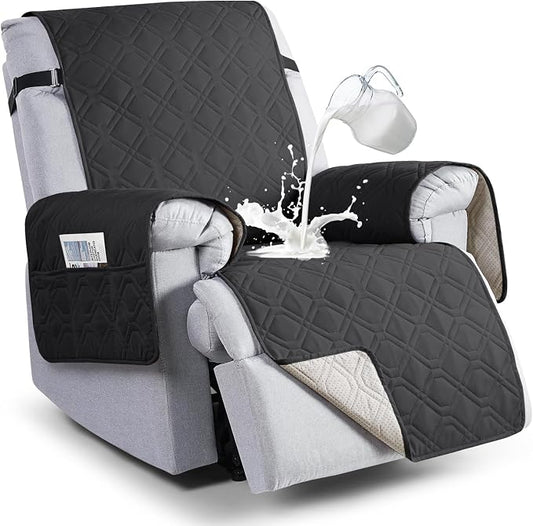 VANSOFY 100% Waterproof Recliner Chair Covers, Recliner Cover Non-Slip Dog by VANSOFYFURNITURECOVERS