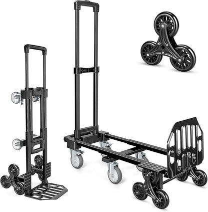 KEDSUM 3-in-1 Convertible Stair Climbing Dolly, 660LBS Heavy Duty Dolly Cart by KEDSUM