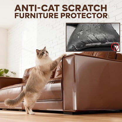 JKLMN Clear Vinyl Cat Scratch Protector - Image 2