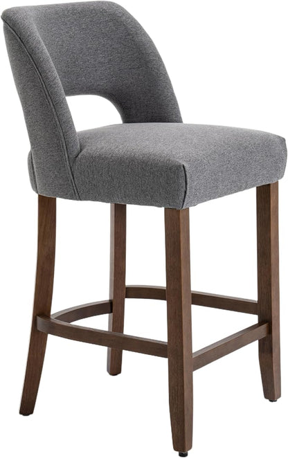 VKNOW Bar Stools Set of 2, Modern Counter Stools - Image 8