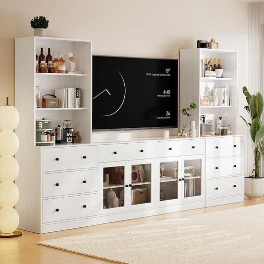 TUSY 71" Large TV Stand Set by TUSY