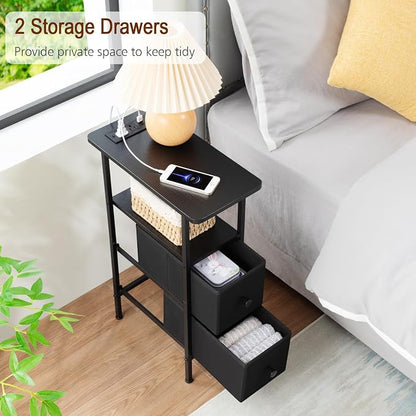 LOAKEKEL Narrow End Table Living Room - Image 7