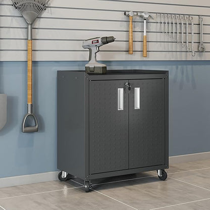 Manhattan Comfort Fortress Rolling Garage Storage Cabinet - Image 2