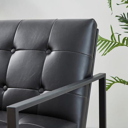 Glitzhome Mid Century Modern Accent Chair, Modern Living Room Chairs - Image 10