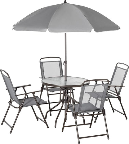 Outsunny 6 Piece Patio Dining Set by Outsunny