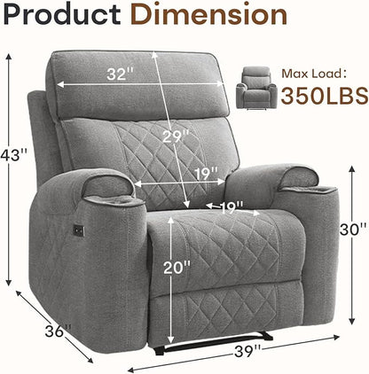 HAOMARKETS Power Recliner Chair - Image 2