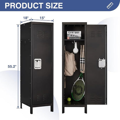 Metal Storage Locker, Lockable Employees Metal Locker - Image 3
