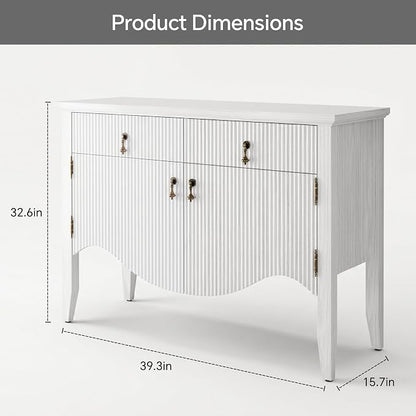 FUSUNBAO 40" Retro Buffet Cabinet - Image 2