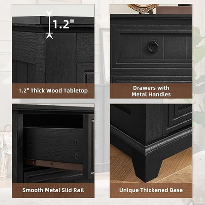 Joaxswe Farmhouse 4 Drawer Dresser - Image 7