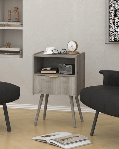 JOONEE Nightstand, Modern Bedside Table - Image 7