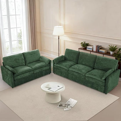 2 Pieces Chenille Sofa Set - Image 5