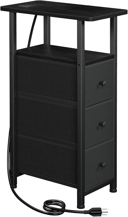 LOAKEKEL Narrow End Table Living Room by LOAKEKEL