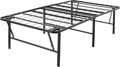 Amazon Basics Foldable Metal Platform Bed Frame, Noise-Free Mattress Foundation by AmazonBasics