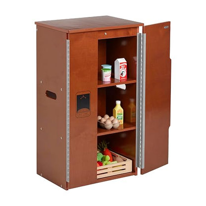 ECR4Kids Wooden Pretend Play Kitchen Refrigerator - Image 12
