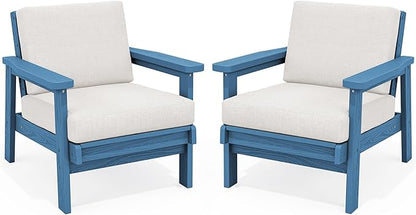 SERWALL HDPE Outdoor Couch Set of 2 by SERWALL