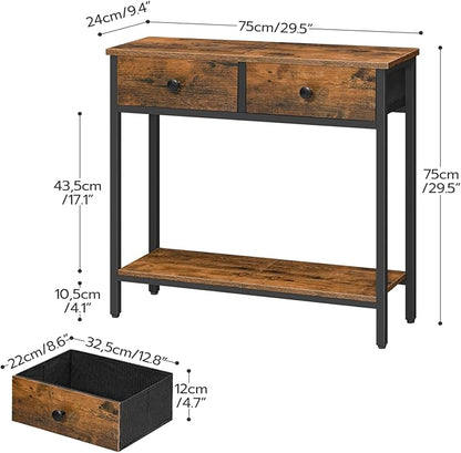 HOOBRO 29.5" Narrow Console Table - Image 3