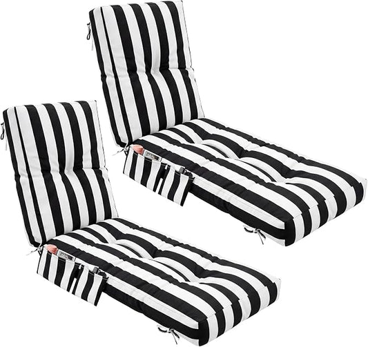 Kigley Outdoor Chaise Lounge Cushions by Kigley