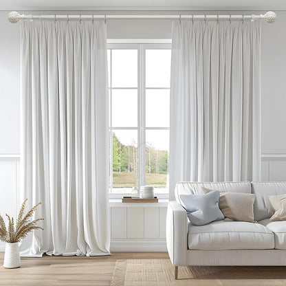 QDWIS Antique White Curtain Rods - Image 2