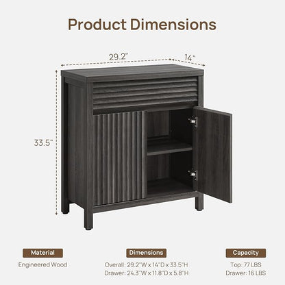 SICOTAS Sideboard Buffet Cabinet - Image 2