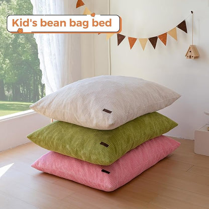 MAXYOYO 3 in 1 Kids Bean Bag Chair Couch, Convertible Chair Folds from Bean Bag - Image 8