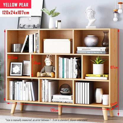 IOTXY Wooden Open Shelf Bookcase - Image 3