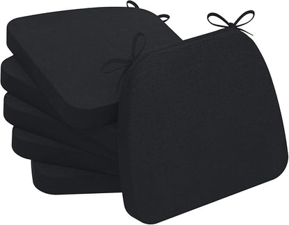 AAAAAcessories D-Shaped Chair Cushions, Machine-Washable Cover by AAAAAcessories