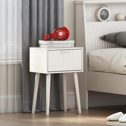 LAATOOREE Nightstands Set of 2, Small Side Table, Bedside Table - Image 5