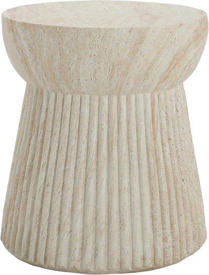Christopher Knight Home Dila Patio Side Table, Lightweight Concrete End Table - Image 9
