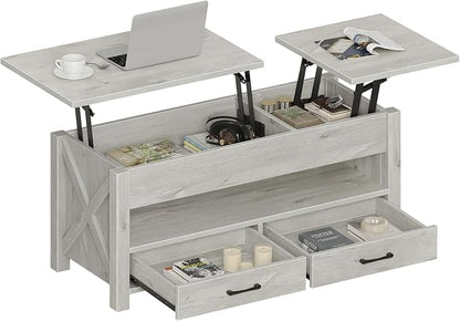 Seventable Coffee Table, 39.3" Lift Top Coffee Table by Seventable