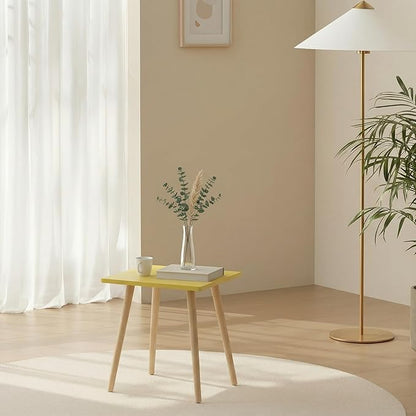 FORAOFUR Side Tables Living Room Set of 2, Small Wooden Table Accent Table - Image 8