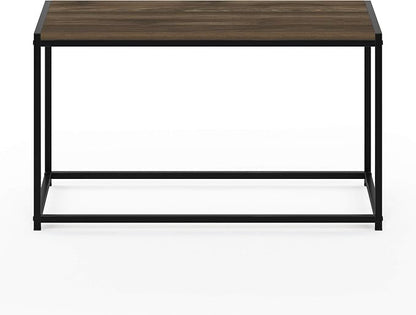 FURINNO Camnus Modern Living Coffee Table, Columbia Walnut - Image 6