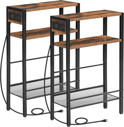 HOOBRO Small Narrow Side Table by HOOBRO