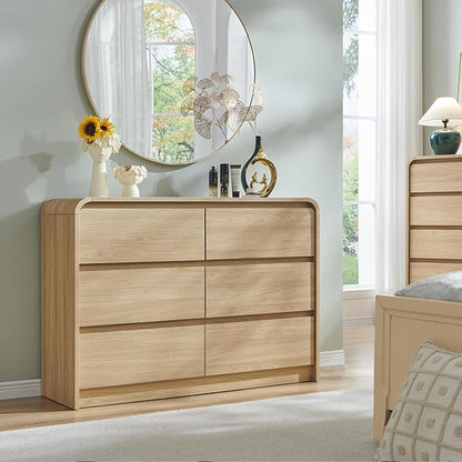 Aitjunz Modern 6 Drawers Dresser - Image 3