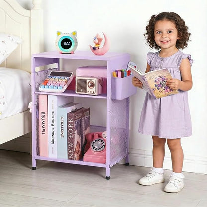 ECOLOVI Kids Nightstand 19in High by ECOLOVI