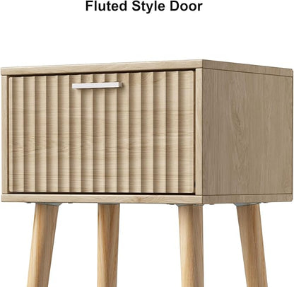 LAATOOREE Nightstands Set of 2, Small Side Table, Bedside Table - Image 6