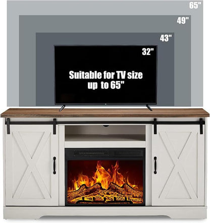 AMERLIFE 59" Fireplace TV Stand - Image 3